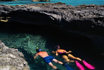 Snorkeling in the Cayman Islands